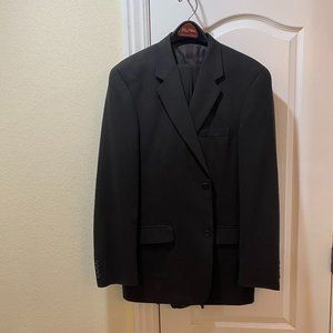 Alfani - 100% Wool - Dark Brown 2 piece suit